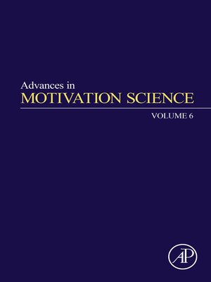 cover image of Advances in Motivation Science